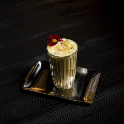 آیس لاته پسته زعفران